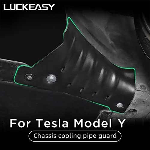 Luckesy Auto Accessories за Tesla Modely 2021-2022 Car Chassis Chassis Colution Pipe Model Model y Задебелување на шасијата за заштита на долните