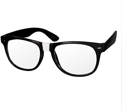 Очила за костуми од црна рамка - 12 пакувања