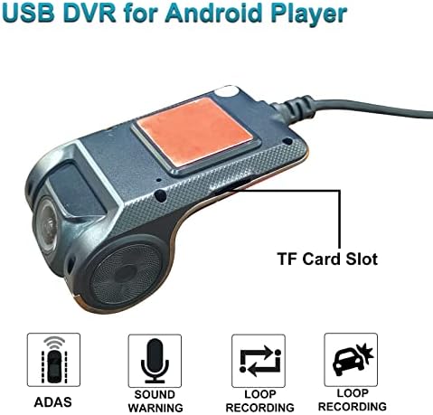 Автомобил ДВР Дигитален Видео Рекордер Пред УСБ Камера Автомобил Монитор USB CMOS HD За Android Автомобил ДВД Плеери Андроид Авто