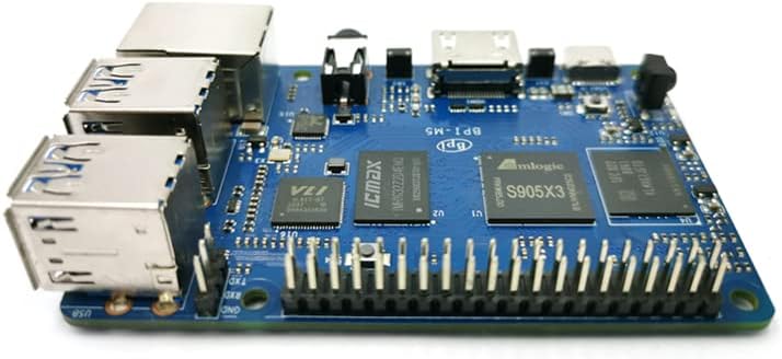Банана ПИ Одбор за развој на хардвер со отворен извор Банана PI BPI M5 Amlogic S905X3 Quad-Core Motherboard, поддржува 4 GB LPDDR4 и 16G