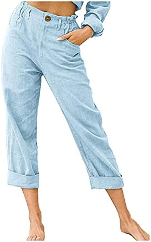 Xiloccer женски панталони за работа женски памучни панталони панталони панталони панталони панталони еластични панталони за постелнина