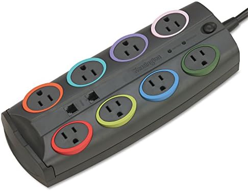 Smartsockets Premium Code Coded Coded Coded Over-Outlet Adapter Model Surge Protector