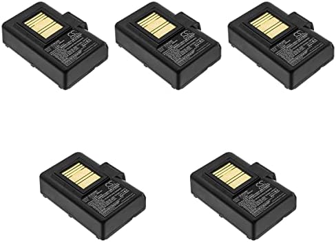 Замена на батерии од 5 компјутери за ZR638 QLN220HC P1031365-025 AT16004 P1023901 BTRY-MPP-34MA1-01 P1023901-LF BTRY-MPP-34MAHC1-01