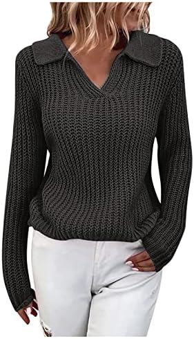 Oversенски преголеми џемпери, обичен печатен пулвер за вратот со долг ракав џемпер врвен тренинг