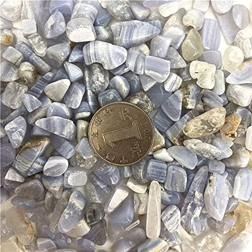 Binnanfang AC216 50g 2 големина природна сина чипка агат кристален чакал кварц кристален карпа чипови дегеусирање на природни камења и