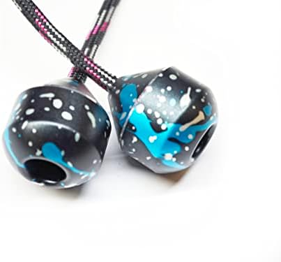 L -Shizuku Begleri Fidget Beads - Загрижете се со монистра со монистра и испакнатост - изработено од алуминиумска легура - за мажи жени