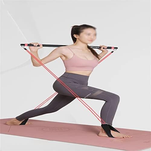 N/A Целосно тренирање на телото Преносен се-во-еден фитнес лента постави сила за вежбање опрема пилатес ленти за отпорност на тренингот