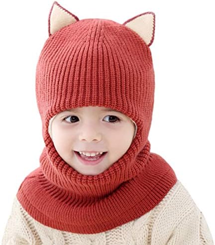 Зимска капа на дете, бебе зимска капа, руно наредени девојчиња зимска капа, деца зимска шал шамија ушите капачиња на черепот, 1-5Т