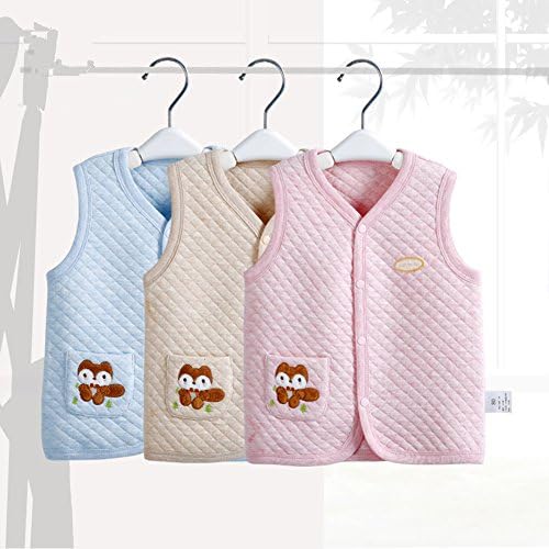 Monvecle Unisex Baby Cotton Stome Vests Доенче до малиот елек со лежење на половината