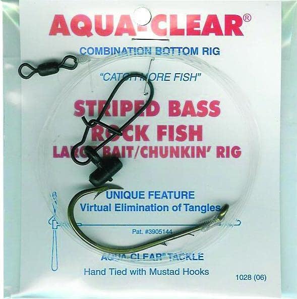 Aqua Clear ST-7BHFF лента за пронаоѓач на риби со бас, големина 7/0, никел финиш