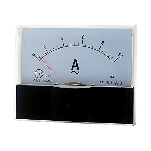 Fielect AC 0-10A Аналоген тековен панел 44L1 AMP AMP MERMETER Мерач на мерач 1,5 точност за тестер за мерење на автоматско коло