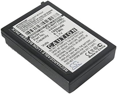 Замена на батеријата за батерии за Denso BHT-1306B, BHT-1306BB, BHT-1306BWB, BHT-1306Q, BHT-1306QB, P/N 496461-0450, 4964666-1130, BT-20L, BT-20LB,