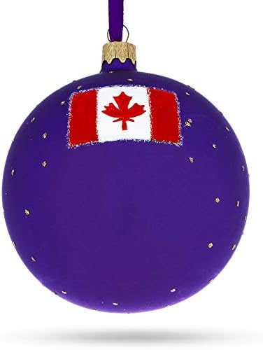 Стенли Парк, Ванкувер, Канада стакло топка Божиќ украс 4 инчи