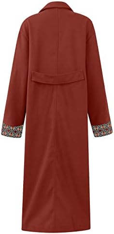 Енканто долги ракави палта за жени колеџ зимски туниган кардиган кабел плетен супер мека v врат цврста боја