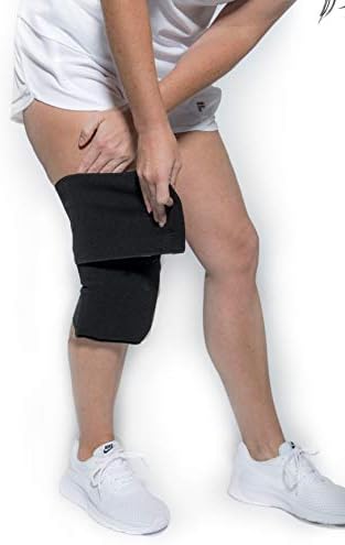 Комплет За Завиткување на коленото Со матрица за раствор: Обвивка За Мраз За Повреди, 3 Часа+ Олеснување, Еднократно Ладно Компресирање Гел Поддршка