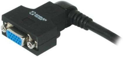 C2G/кабли за да одите 52056 VGA270 HD15 M/F UXGA монитор за продолжување на кабелот