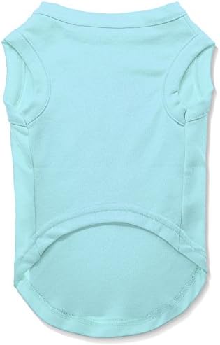 Производи за миленичиња Мираж 14-инчни кошули со отпечатоци од Aberdoggie NY, големи, бебиња сини
