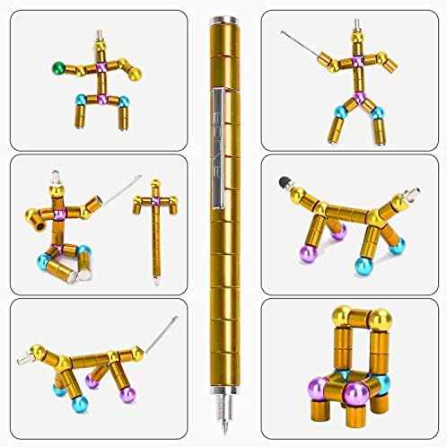 Пенкало за акослејл, магнетски фиџгет пенкало, пенкало за магнет, пенкало за смокви, декомпресија магнетско метално пенкало, играчки