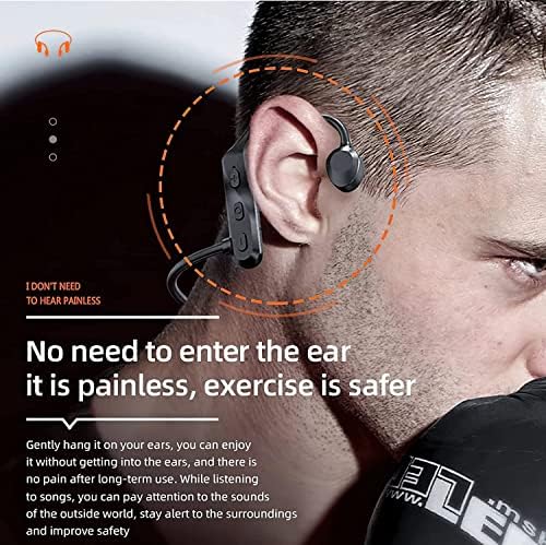 Ново Премиум Спроводливост На Коските Спортски Слушалки Со Отворено Уво-Слушалки За Поништување На Бучава-Вградени Слушалки Отпорни На