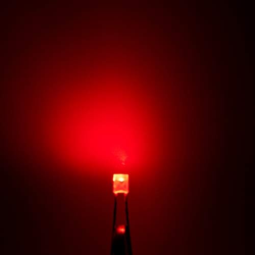Chanzon 100 PCS 2x3x4 црвени дифузни LED диоди светла 234 светилки за осветлување на сијалички компоненти на електронски компоненти