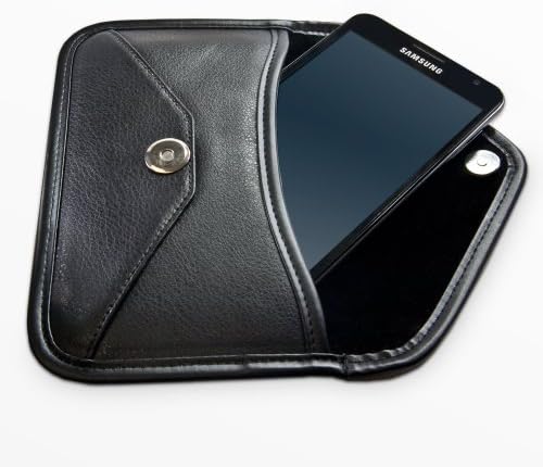 Кутија за боксерски бран за LG V35 Thinq - Елитна кожна торбичка за месинџер, синтетичка кожна покривка Дизајн на пликови за LG V35 Thinq -