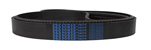 D&D PowerDrive 5vx850/04 опсежен појас, 5/8 x 85 OC, 4 лента, гума