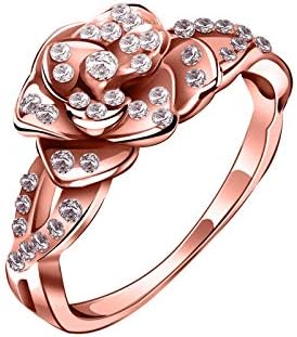 2023 Нови додатоци ringвонат подарок накит од ангажман жени свадба одбележување прстени за срцев ринг сет