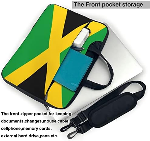 Јамајка Знаме Печатење Лаптоп Торба Одговара За 15,6-Инчен Лаптоп И Таблет, Елегантен Дизајн