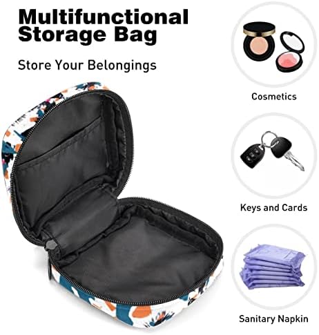 Ориекан санитарна торба за складирање на салфетка, преносна менструална подлога со патенти, торбичка за складирање на тампон за
