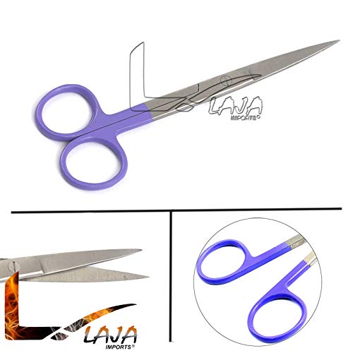 Лаја увезува 2 парчиња кои работат со ножици на остри/остри директно и криви 5,5 рачка во боја