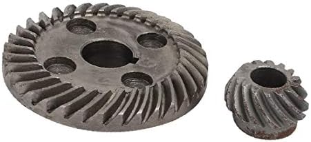Резервен дел од X-Dree Electric Agle Metal Spiral Bevel Gear за H-ITA-C-HI 100 (Engranaje Cónico Espiral Metálico de la Amoladora
