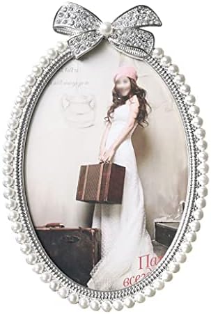 Метални гроздобер рамки со фото со лак ретро слика за монтирање на wallидови и таблети рамка за приказ на домашни декор за десктоп