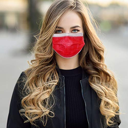 Црвени пролетни маски маскарили за еднократна употреба неграс маски за лице за еднократна употреба направени во сад девојки палта
