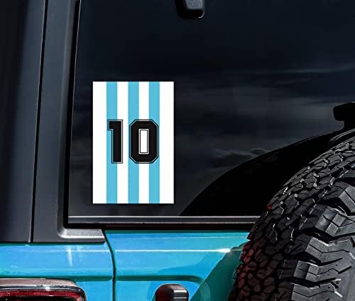 WSQ 10 Аргентина Винил Налепница Налепница Со Врвен Квалитет Винил Повеќе Бои За Автомобил Браник Камион Ван SUV Прозорец Ѕид