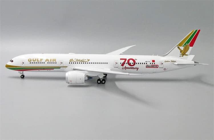 JC Wings Gulf Air for Boeing 787-9 A9C-FG со Stand Limited Edition 1/200 Diecast Aircraft Prefuiled Model