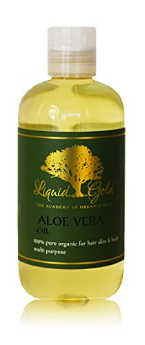 Течно злато Inc 8 мл Премиум органски алое вера масло чиста здравствена коса нокти за нега на кожата навлажнувачка
