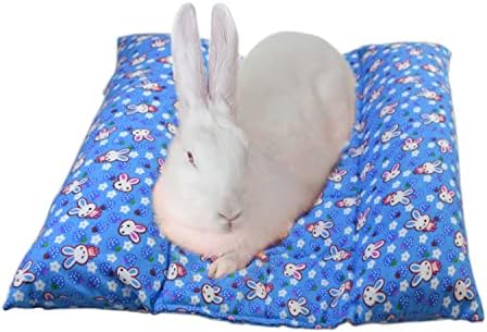 Vomvomp зајак гушкав креветче за зајаче со две одводни перници за зајаци спречуваат болни лекови за лепење на мат