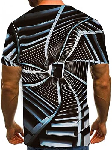 Мажи Новина летна маица 2022 Хипстер Краток ракав Графички печатење тркалезна врат пулвер маичка удобна блуза врвови