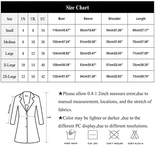 Prdecexlu случајно плус големина датум ноќна јакна за жени есенски јакна со долг ракав, опремена ладно цврсто v вратот копче