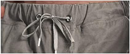 Обични панталони за мажи Кроивил, кои влечеа пот, џогирање на товар со џебови џогери долги спортски спортови за панталони за обука на теретани