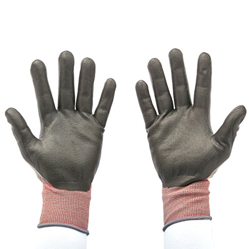 3М Електрични пазари Дивизија Унисекс Возрасна 3М удобна ракавица за ракавици CGL GU General употреба со големина l пена нитрилна дланка обезбедува