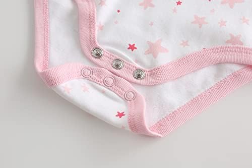 Chamie новороденче бебе симпатична дизајн со краток ракав со кратки ракави со едно парче облека за момчиња за момчиња