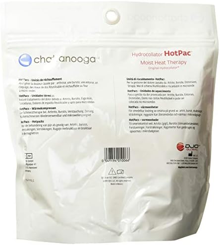 Chattanooga Hydrocollator Влажна топлина топлинска топлина - Контура на вратот