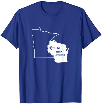 Висконсин Минесота маица | Јас Сум Со Глупави