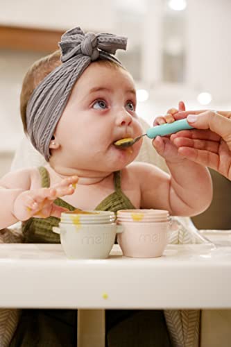 мелии Предвремени &засилувач; Оди Контејнери За Складирање Храна За Бебиња Со капаци, Контејнери За Закуски , безбеден Замрзнувач-Сет од 6, 2oz