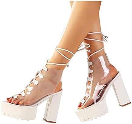 Чизми за жени чевли со ниски потпетици чизми жени чипка платформата потпетица на пети на дами транспарентни sqaued peep жени чизми за чизми