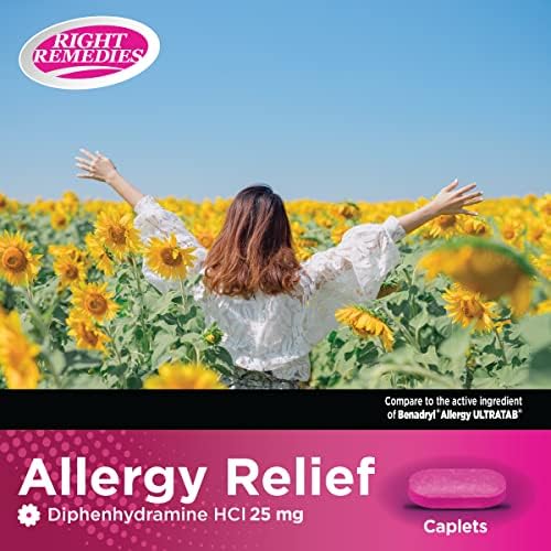 Десни лекови Алергија олеснување антихистамин, дифенхидрамин HCl 25mg, генерички бенадрил ултратаби, ги олеснува сезонските алергии на горниот
