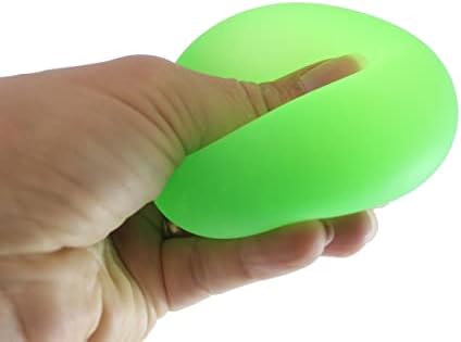 Сет од 2 шеќерна топка - густа лепак/топка за истегнување на гел - ултра лушпа и обликуван бавен пораст релаксирачки сензорни