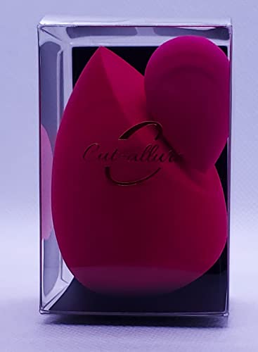 Замавна розова убавина блендер за шминка за шминка за сунѓер за сунѓер на средна и мала убавина лична нега
