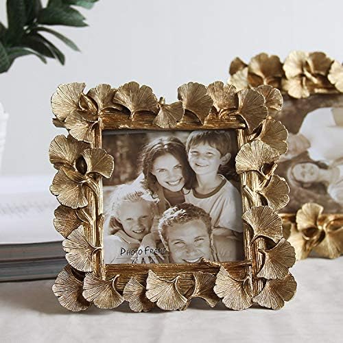 Рамка за слика 4x6 ”фото рамки со стаклен фронт, гроздобер декор за дома, роденденски подарок за родители на венчавки за жени